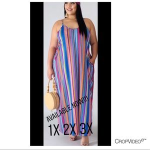 Multicolor maxi